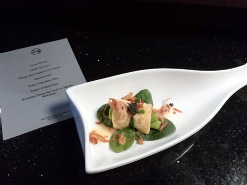 【牡蠣専門のコース料理@SAN Oyster Restaurant】 【牡蠣専門のコース料理@SAN Oyster Restaurant】