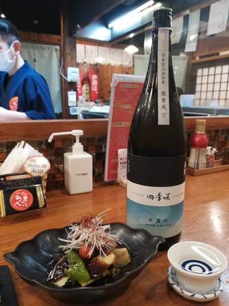 【奈良酒が楽しめる居酒屋、東向通りの「うまっしゅ」】 【奈良酒が楽しめる居酒屋、東向通りの「うまっしゅ」】
