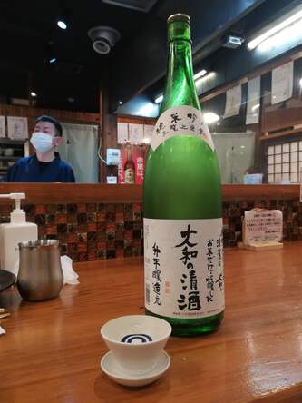 【奈良酒が楽しめる居酒屋、東向通りの「うまっしゅ」】 【奈良酒が楽しめる居酒屋、東向通りの「うまっしゅ」】