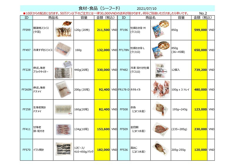 【日本酒だけでなく、海産物など70品目の食品・食材のデリバリー始めました!】 【日本酒だけでなく、海産物など70品目の食品・食材のデリバリー始めました!】