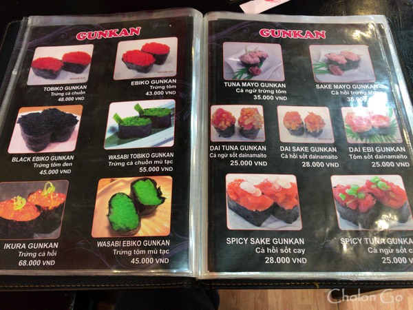 Tran Hung Dao 通りにある生牡蠣料理もオススメのお寿司屋「Sky Sushi」