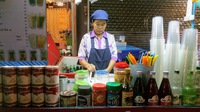 Iced milk tea, the most popular drink in Thai