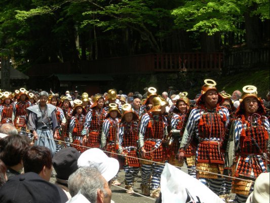 Đền thờ thờ tướng quân Tokugawa Ieyasu người sáng lập ra Mạc phủ ở thời đại Edo  như là một vị thần.