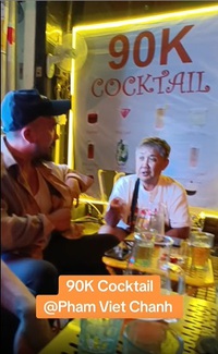 【いつの間にか出来てる溜まり場「90K Cocktail」＠Pham Viet Chanh】