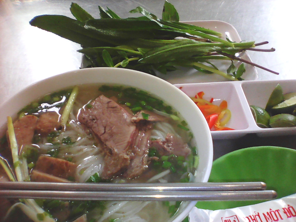 毎朝の朝食はフォーで♪