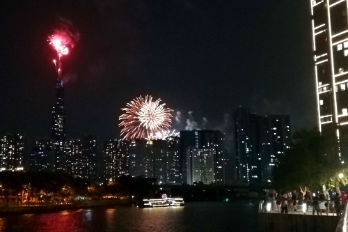 【あけましておめでとうございます。年末のようすとニューイヤー花火！】