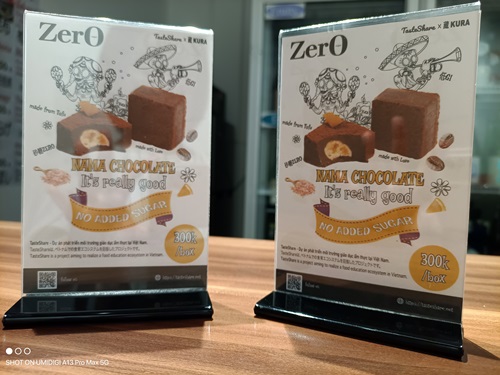【TasteShare「ZERO」、生チョコ新発売！当店でも扱っております。山廃系の日本酒とベストマッチング】